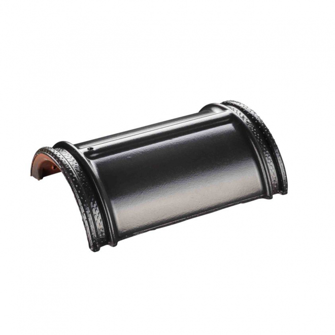 Koramic Vorst met Dubbele Wel Vario 225mm Antraciet Engobe